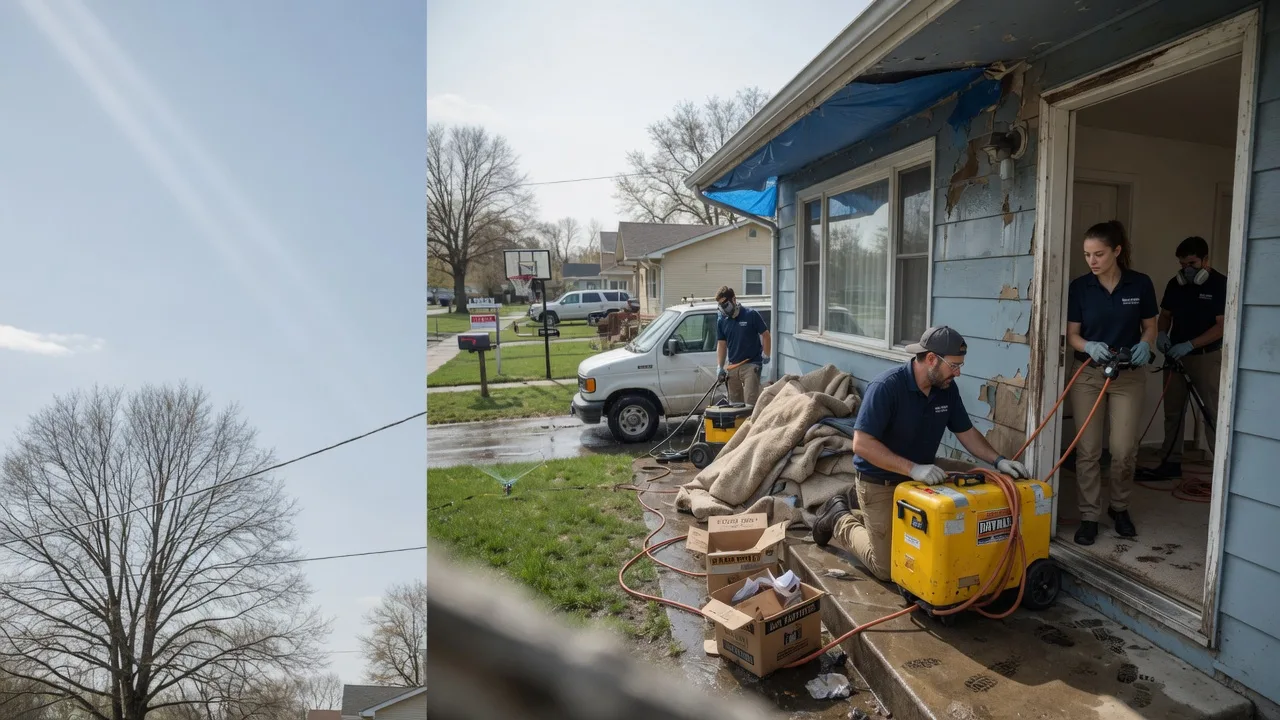 Basement Flood Cleanup in Peckville, PA near me